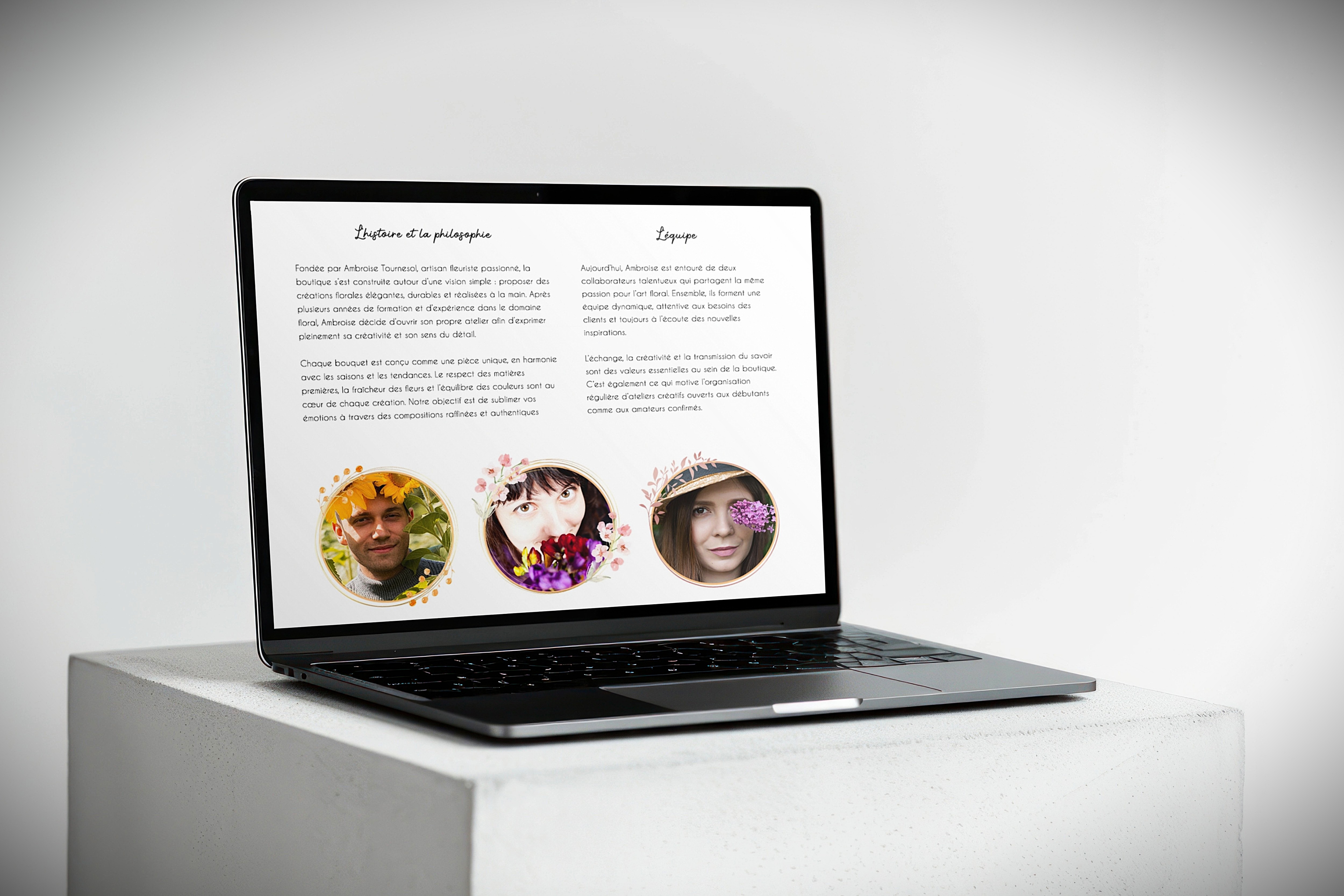 Section équipe Ambroise Tournesol