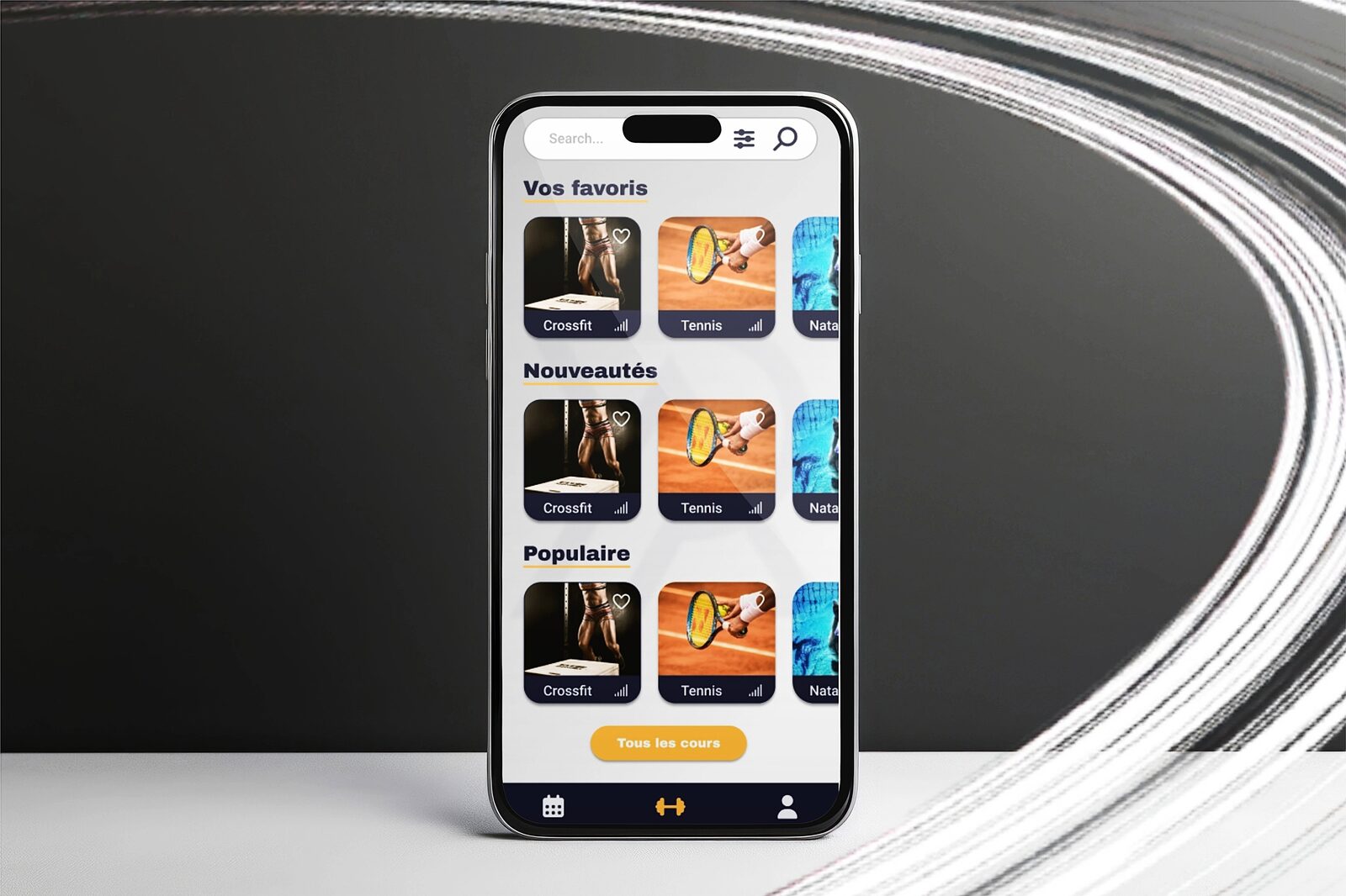 écran d'accueil ActivePulse